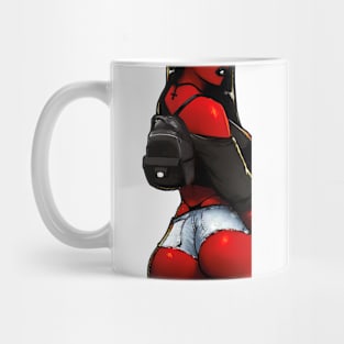 girl on the way Mug